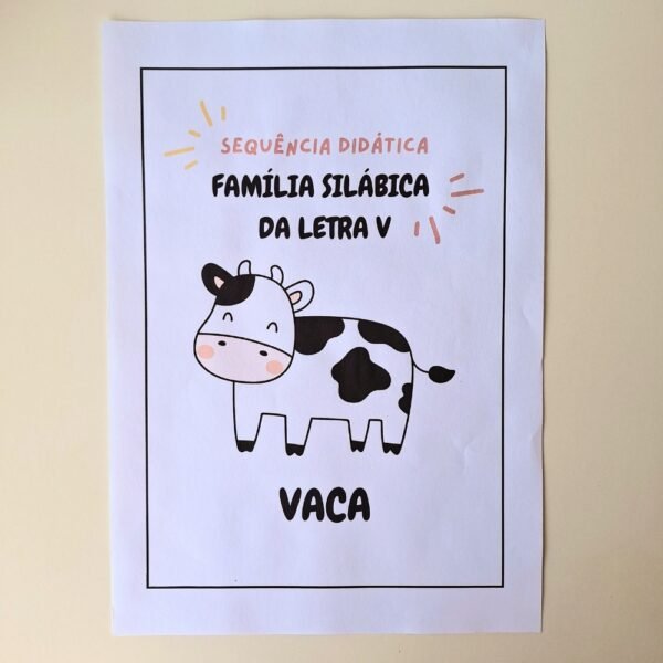 Sequência Didática da Letra V