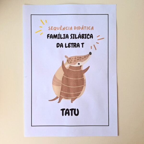 Sequência Didática da Letra T