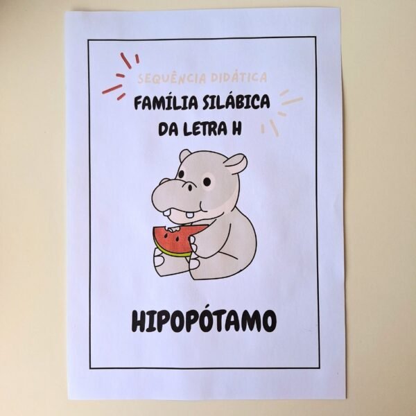 Sequência Didática da Letra H