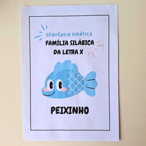 Sequência Didática da Letra X