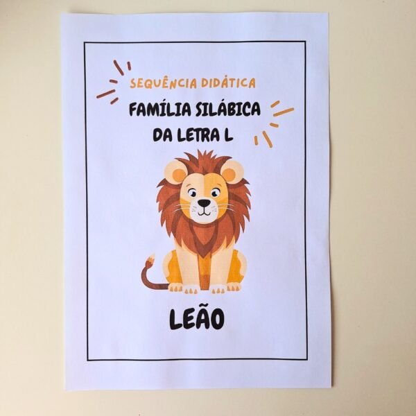 Sequência Didática da Letra L