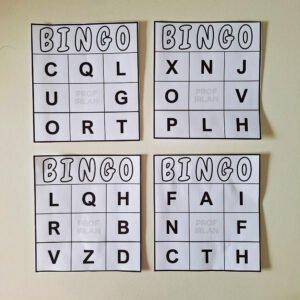 Bingo das Letras