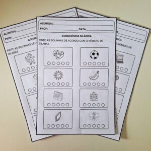 Atividade de Consciência Silábica