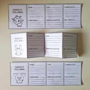 Produção de Texto com Animais