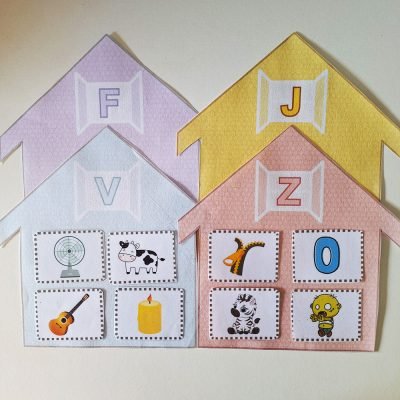 Casinhas de letras
